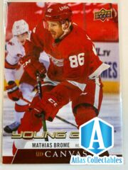 2020-21 UD Series 2 CANVAS Young Guns MATHIAS BROME #C213